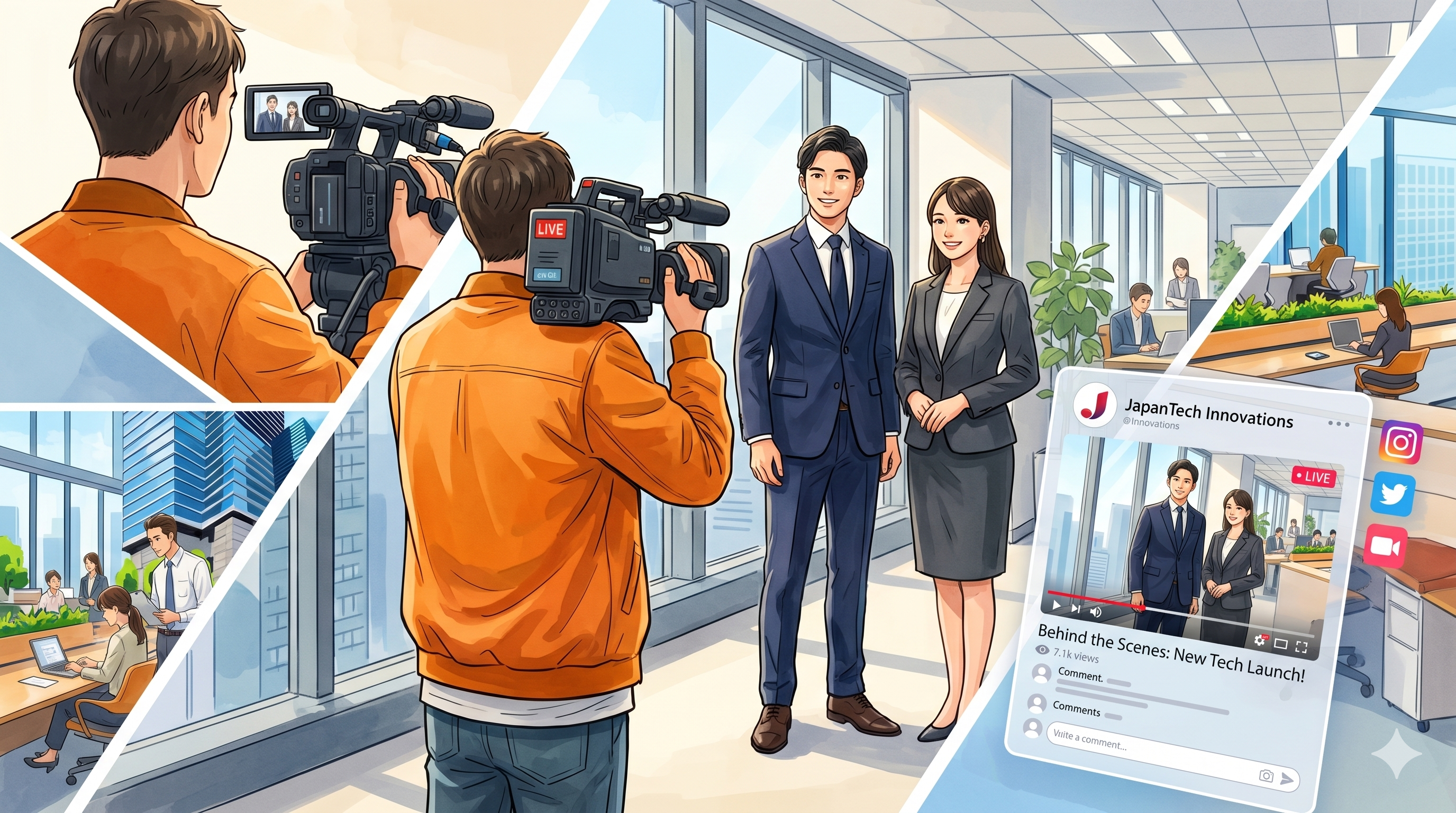 映像制作会社ならではのクリエイティブ力
